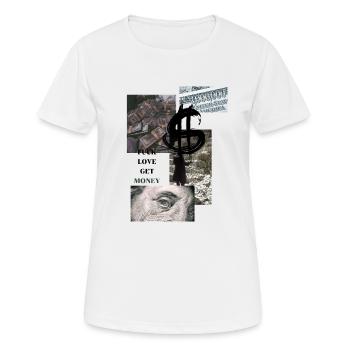 ARGENT - T-shirt respirant Femme - blanc - Devant - AI Model Female 172 dark (172cm)