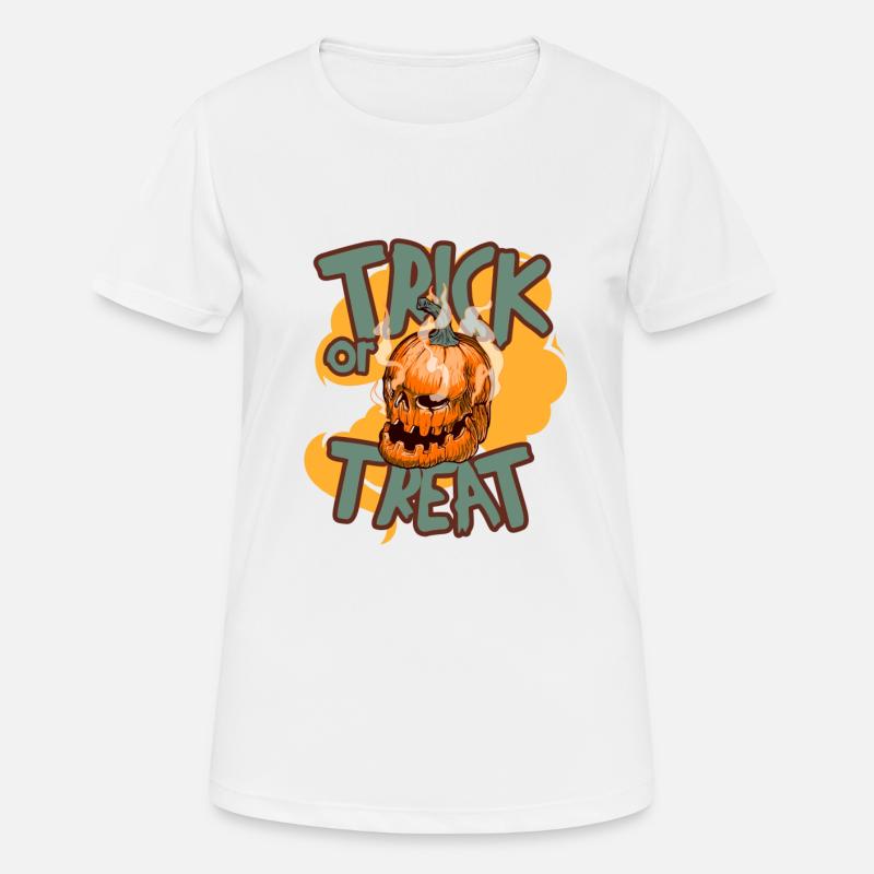 Süßes oder Saures - Frauen T-Shirt atmungsaktiv - Weiß