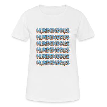 haustier geburtstag hundefreund - Frauen T-Shirt atmungsaktiv - Weiß - Vorne - AI Model Female 172 dark (172cm)