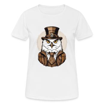 Harfang des neiges - T-shirt respirant Femme - blanc - Devant - AI Model Female 172 dark (172cm)