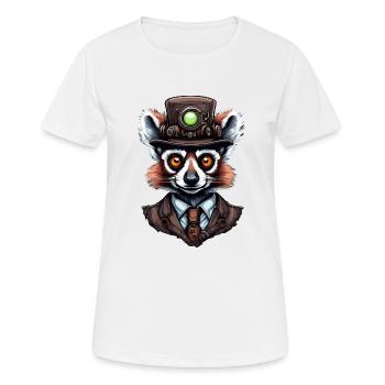 Lemur - Women's Breathable T-Shirt - white - Front - AI Model Female 172 dark (172cm)