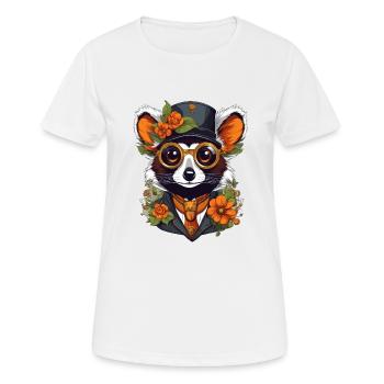 Lemur - Women's Breathable T-Shirt - white - Front - AI Model Female 172 dark (172cm)