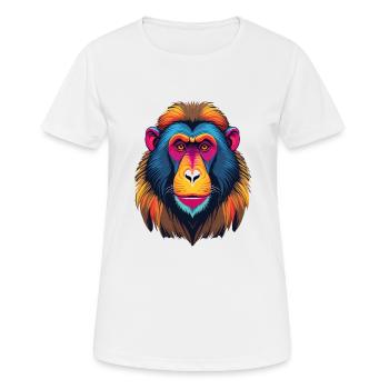 Mandrill - Women's Breathable T-Shirt - white - Front - AI Model Female 172 dark (172cm)