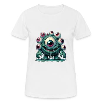 Goulizilla - T-shirt respirant Femme - blanc - Devant - AI Model Female 172 dark (172cm)