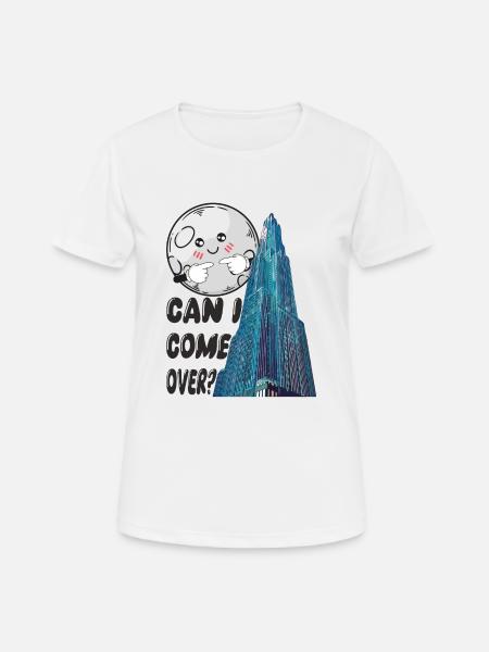 can i come over? - Frauen T-Shirt atmungsaktiv - Weiß