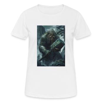 Riese Norwegen Mythologie Geschenk - Frauen T-Shirt atmungsaktiv - Weiß - Vorne - AI Model Female 172 dark (172cm)