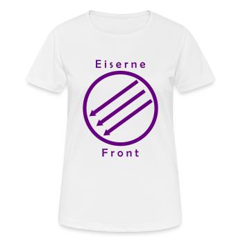 Eiserne Fron - Drei Pfeile - T-shirt respirant Femme - blanc - Devant - AI Model Female 172 dark (172cm)
