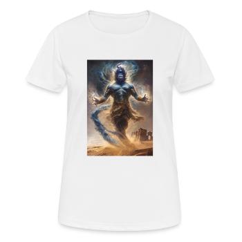 Flaschengeist Mythologie Mythos Geschenk - Frauen T-Shirt atmungsaktiv - Weiß - Vorne - AI Model Female 172 dark (172cm)