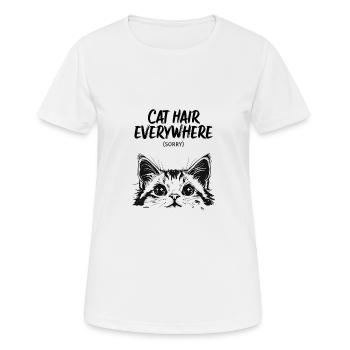 Lips Mouth Kiss Gift - Women's Breathable T-Shirt - white - Front - AI Model Female 172 dark (172cm)