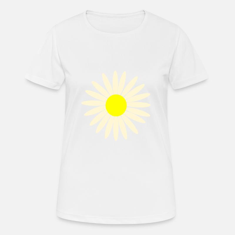daisy - Women's Breathable T-Shirt - white