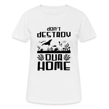 Animal welfare Ocean - Women's Breathable T-Shirt - white - Front - AI Model Female 172 dark (172cm)
