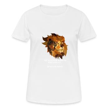 Jesus Christus,Jesus Christus,Jesus Christus,Jesus - Frauen T-Shirt atmungsaktiv - Weiß - Vorne - AI Model Female 172 dark (172cm)