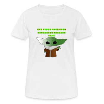 Klein Joda - Frauen T-Shirt atmungsaktiv - Weiß - Vorne - AI Model Female 172 dark (172cm)