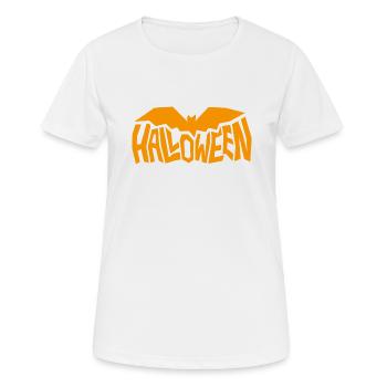 Halloween-Peitsche - Frauen T-Shirt atmungsaktiv - Weiß - Vorne - AI Model Female 172 dark (172cm)