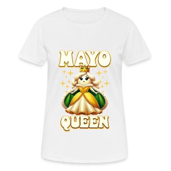 Mayonnaise - Frauen T-Shirt atmungsaktiv - Weiß - Vorne - AI Model Female 172 dark (172cm)
