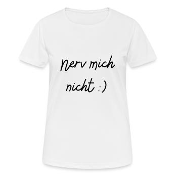 Don't annoy me - Women's Breathable T-Shirt - white - Front - AI Model Female 172 dark (172cm)