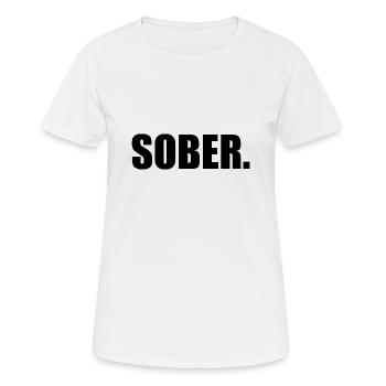 sobre - T-shirt respirant Femme - blanc - Devant - AI Model Female 172 dark (172cm)