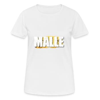 Malle - Women's Breathable T-Shirt - white - Front - AI Model Female 172 dark (172cm)