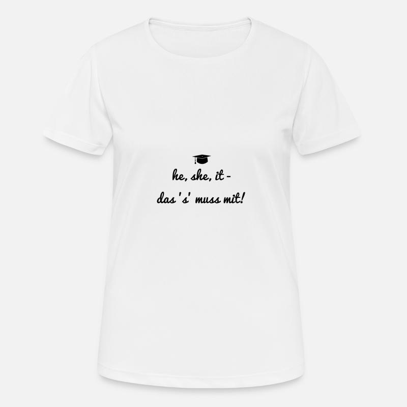 hey it - Women's Breathable T-Shirt - white