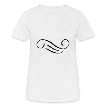 Décoration Esquisse Cadeau - T-shirt respirant Femme - blanc - Devant - AI Model Female 172 dark (172cm)