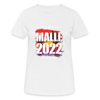 Malle 2022 - Women's Breathable T-Shirt - white - Front - AI Model Female 172 dark (172cm)