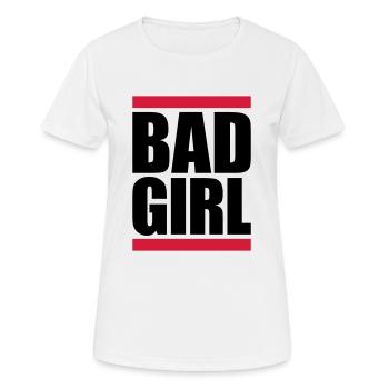 Strip Bad Girl - Women's Breathable T-Shirt - white - Front - AI Model Female 172 dark (172cm)