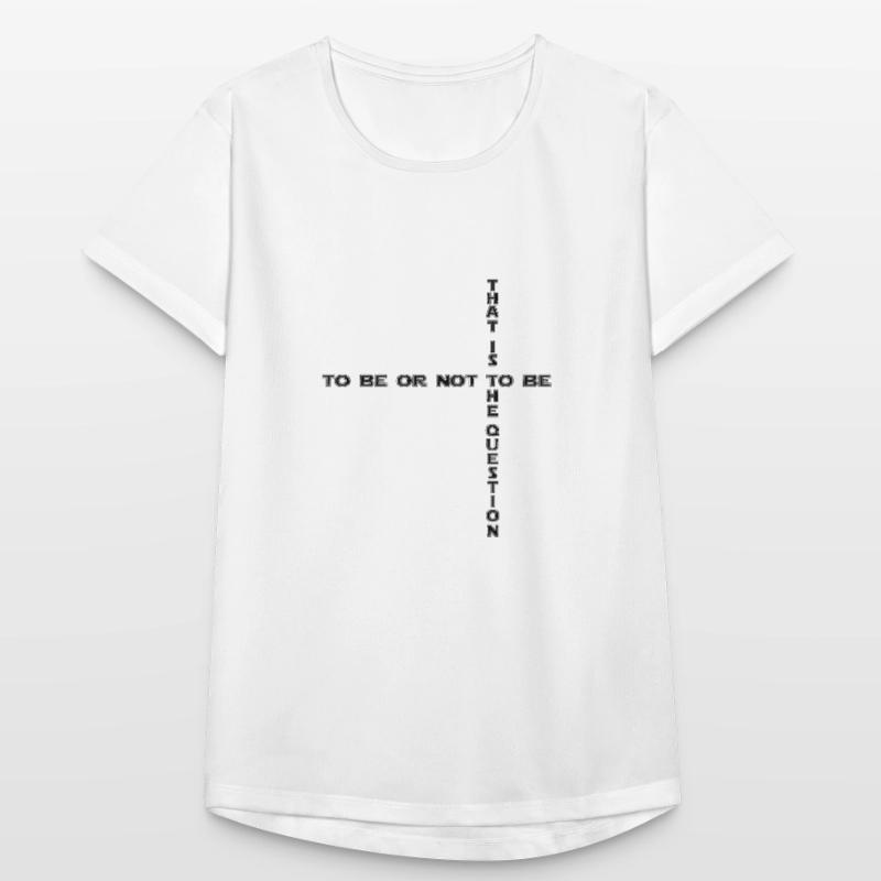 to be or not to be - sein oder nicht sein 2 Frauen T-Shirt atmungsaktiv