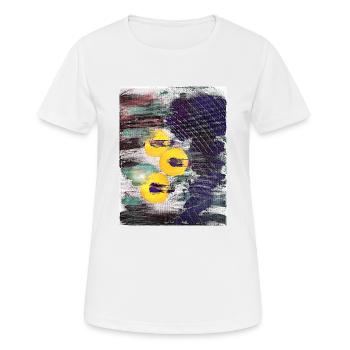 Mind play - Women's Breathable T-Shirt - white - Front - AI Model Female 172 dark (172cm)