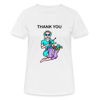 Money - Women's Breathable T-Shirt - white - Front - AI Model Female 172 dark (172cm)