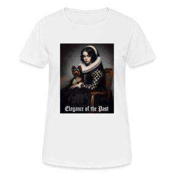Classical Elegance - Women's Breathable T-Shirt - white - Front - AI Model Female 172 dark (172cm)