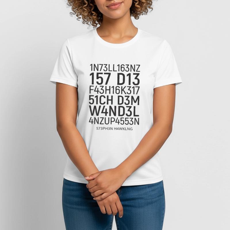 Intelligence is the ability ... Tricky, math Women's Breathable T-Shirt