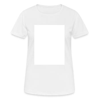 weisses Feld - Frauen T-Shirt atmungsaktiv - Weiß - Vorne - AI Model Female 172 dark (172cm)
