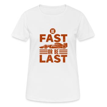 Voiture Voiture Classique - T-shirt respirant Femme - blanc - Devant - AI Model Female 172 dark (172cm)
