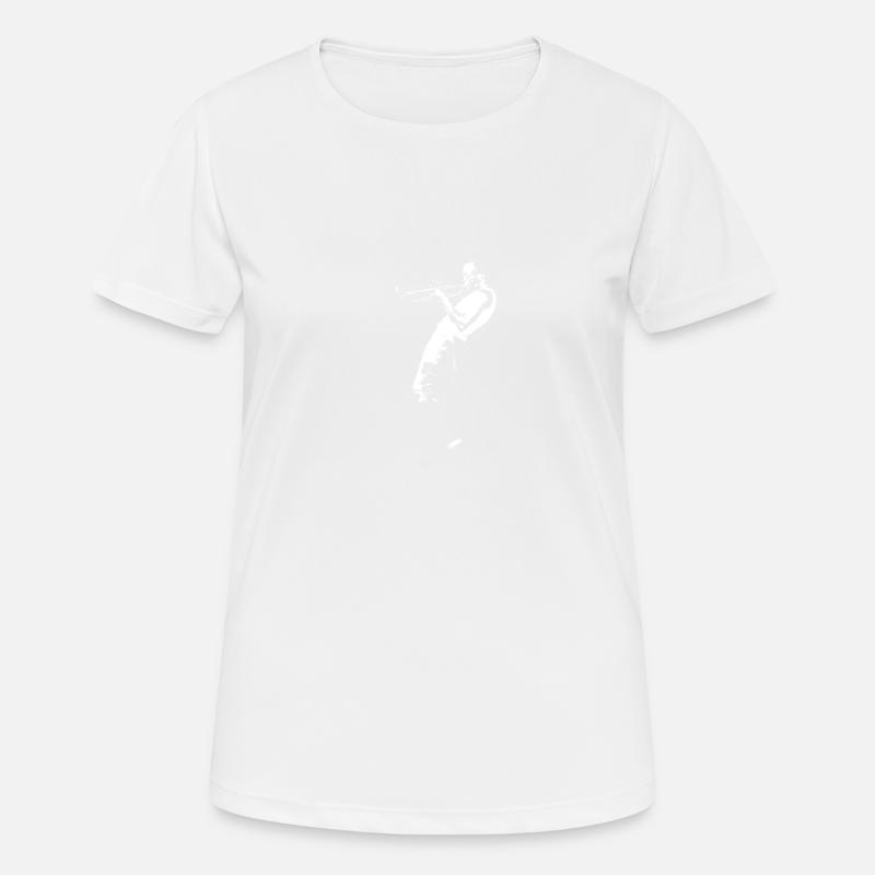 Miles Davis - Women's Breathable T-Shirt - white