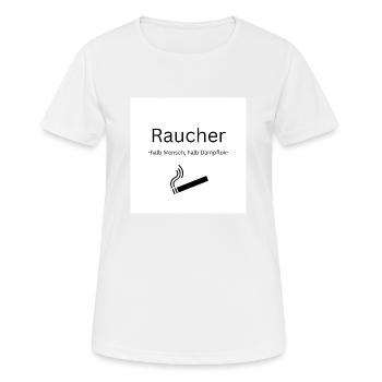 20230124 145206 0000 - T-shirt respirant Femme - blanc - Devant - AI Model Female 172 dark (172cm)