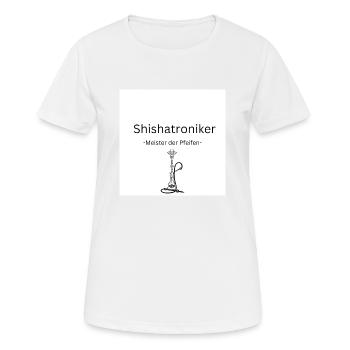 20230124 145813 0000 - T-shirt respirant Femme - blanc - Devant - AI Model Female 172 dark (172cm)
