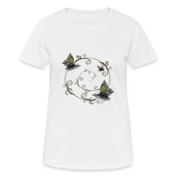 Feel the Energy - Women's Breathable T-Shirt - white - Front - AI Model Female 172 dark (172cm)
