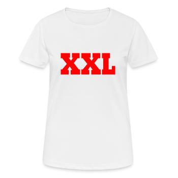 Xxl - T-shirt respirant Femme - blanc - Devant - AI Model Female 172 dark (172cm)