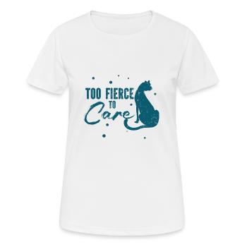 Tiger - Africa - Wilderness - Nature Conservation - Women's Breathable T-Shirt - white - Front - AI Model Female 172 dark (172cm)