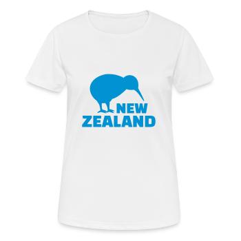 Kiwi - T-shirt respirant Femme - blanc - Devant - AI Model Female 172 dark (172cm)