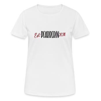 Pfarrerin 2024 Dankeschön Beruf Gemeinde Kirche - Frauen T-Shirt atmungsaktiv - Weiß - Vorne - AI Model Female 172 dark (172cm)
