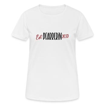 Pfarrerin 2025 Ausbildung Studium Ordination Beruf - Frauen T-Shirt atmungsaktiv - Weiß - Vorne - AI Model Female 172 dark (172cm)