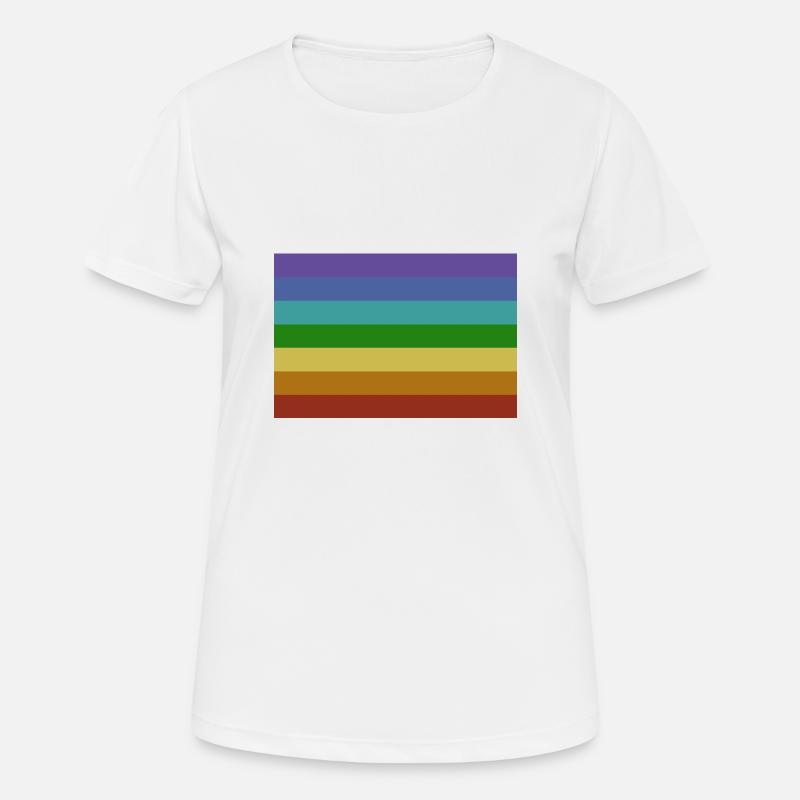Pace flag - Women's Breathable T-Shirt - white