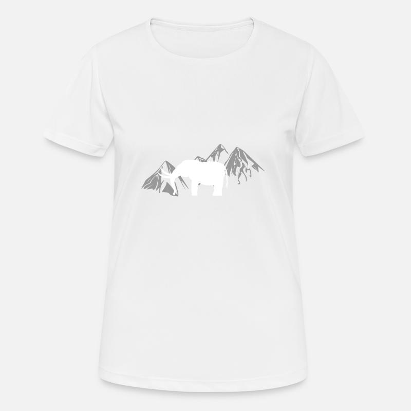 mammoth - Women's Breathable T-Shirt - white