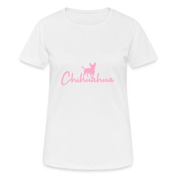 Chihuahua - Women's Breathable T-Shirt - white - Front - AI Model Female 172 dark (172cm)