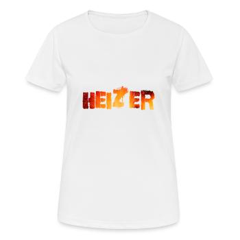 HEATER - Occupation - Women's Breathable T-Shirt - white - Front - AI Model Female 172 dark (172cm)