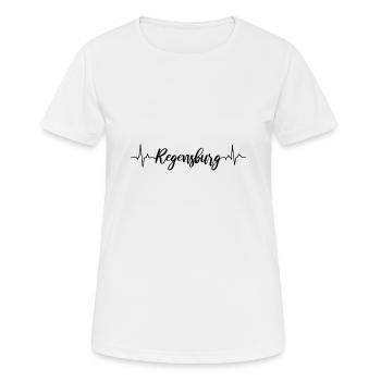 ECG Regensburg - Women's Breathable T-Shirt - white - Front - AI Model Female 172 dark (172cm)