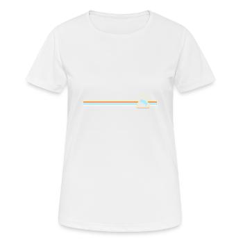 porc - T-shirt respirant Femme - blanc - Devant - AI Model Female 172 dark (172cm)