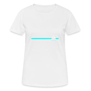 Paragliding - Frauen T-Shirt atmungsaktiv - Weiß - Vorne - AI Model Female 172 dark (172cm)