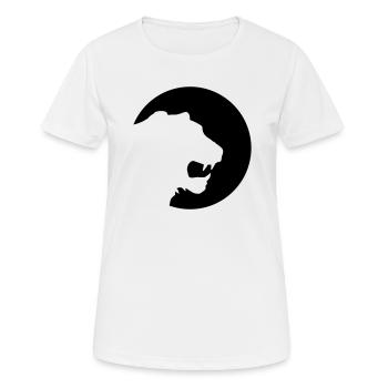 tigre - T-shirt respirant Femme - blanc - Devant - AI Model Female 172 dark (172cm)
